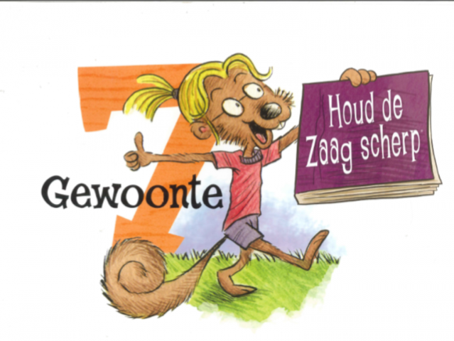Gewoonte 7: 'Houd de zaag scherp'