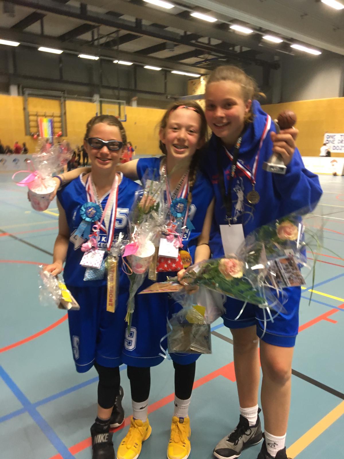 Fleurine, Pien en Romy zijn Nederlands Kampioen