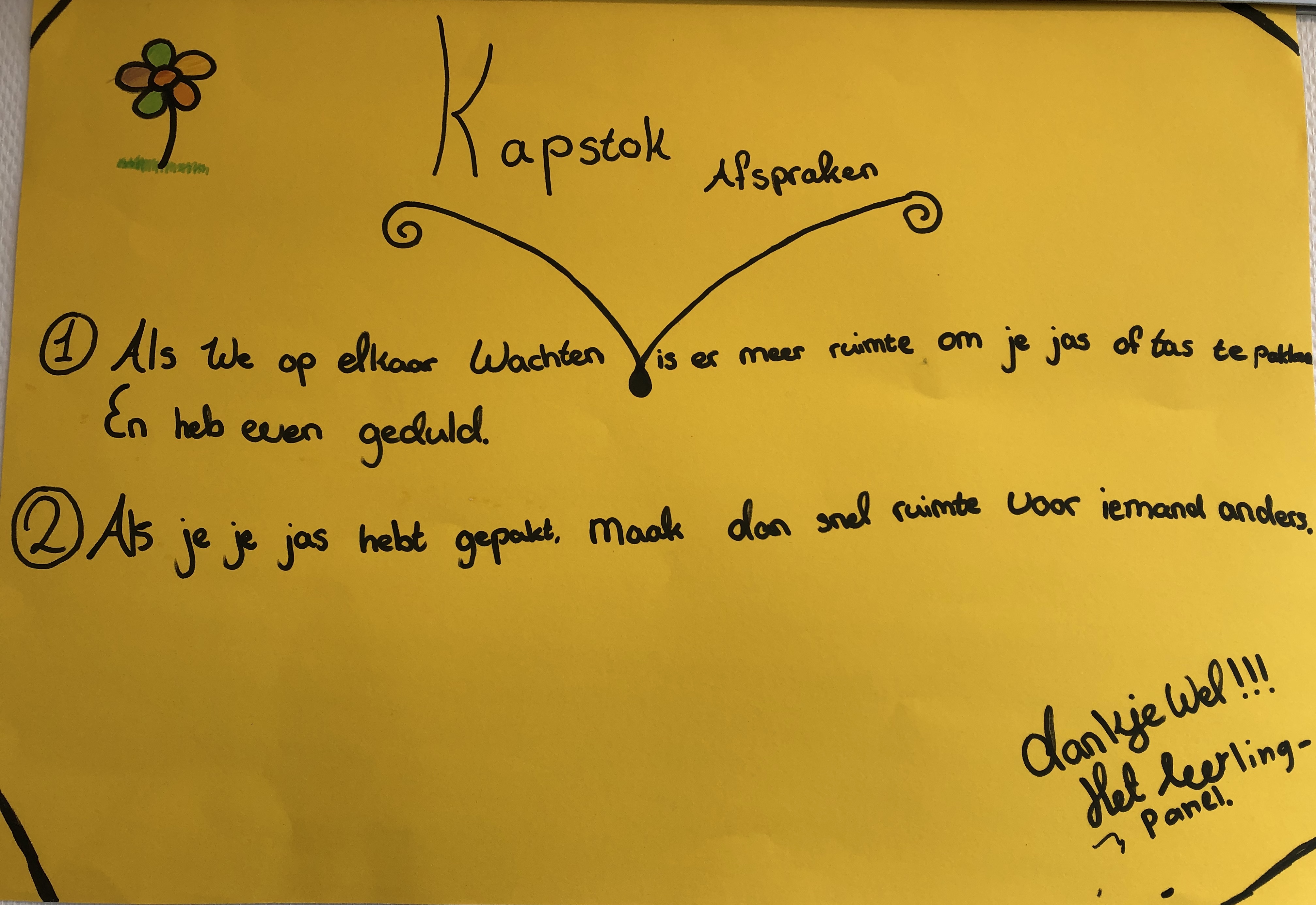 Samen zoeken naar een oplossing voor het ‘kapstokprobleem’