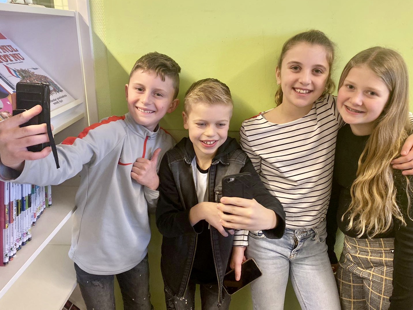 Vlog-les voor leerlingenredactie