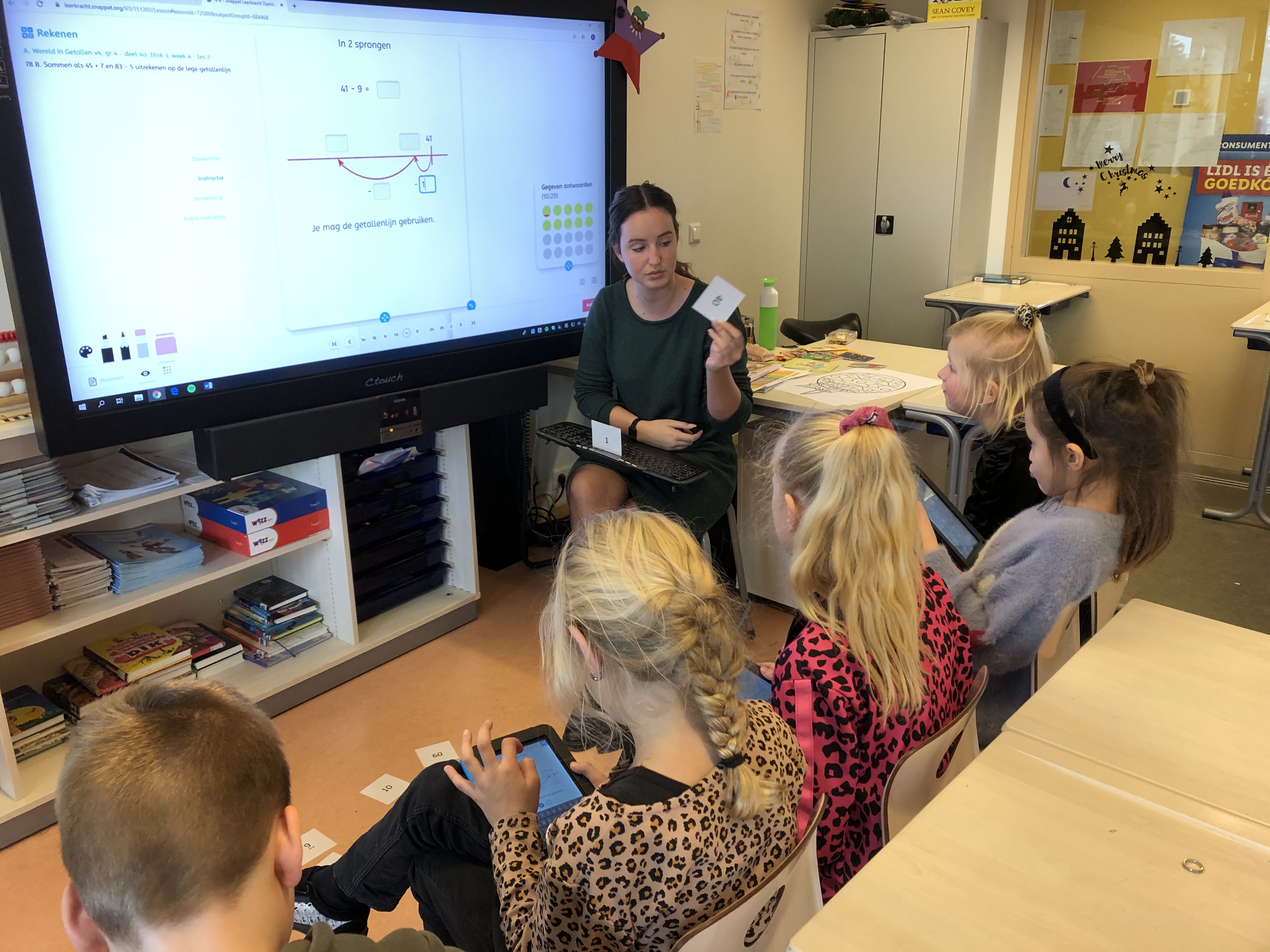 De dagindeling en de groepsverdeling voor het nieuwe schooljaar