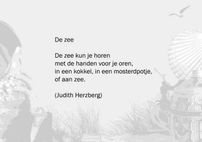 Vaderdag - Gedich vitamine Zee