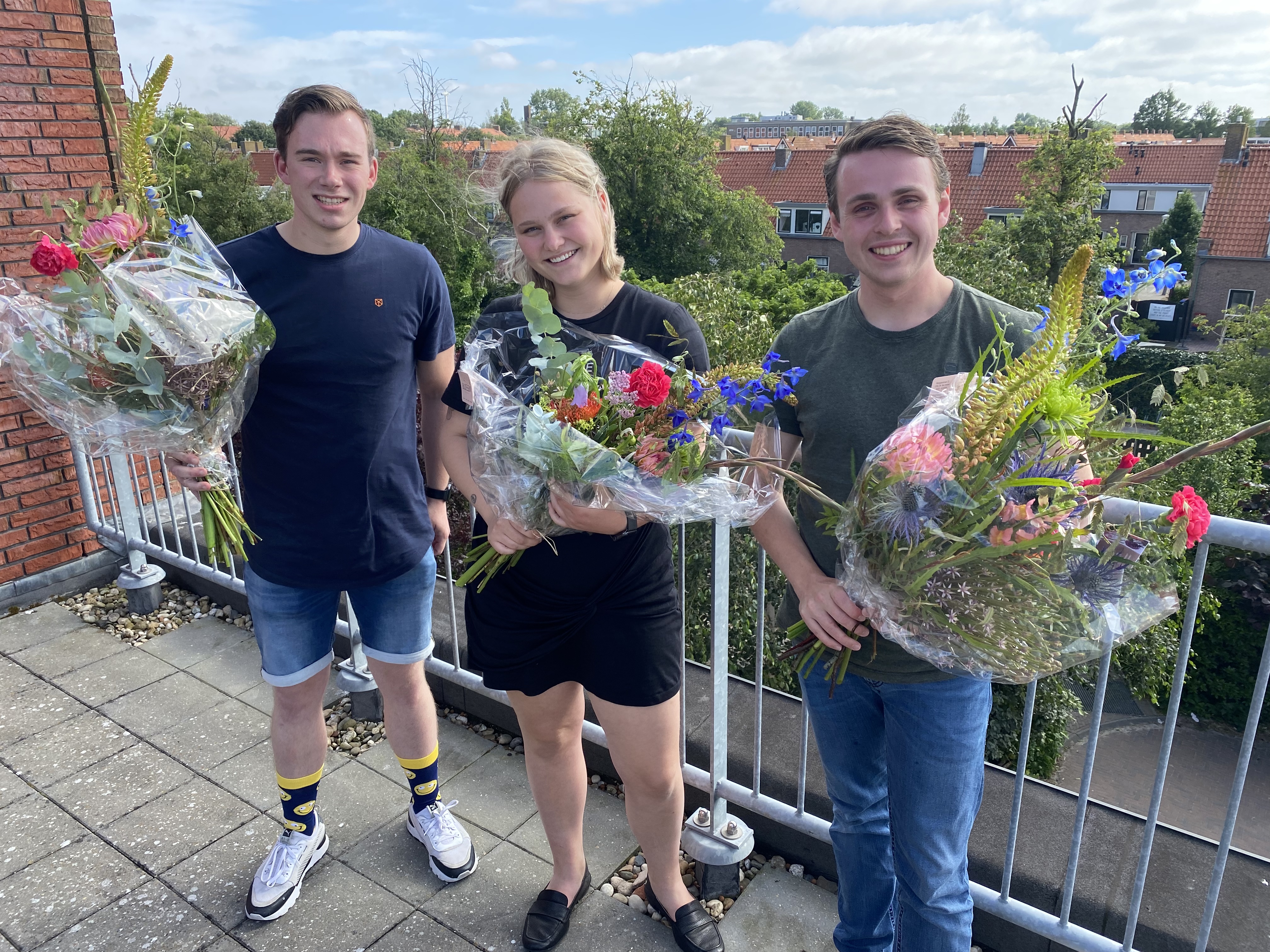 Bloemen voor collega’s