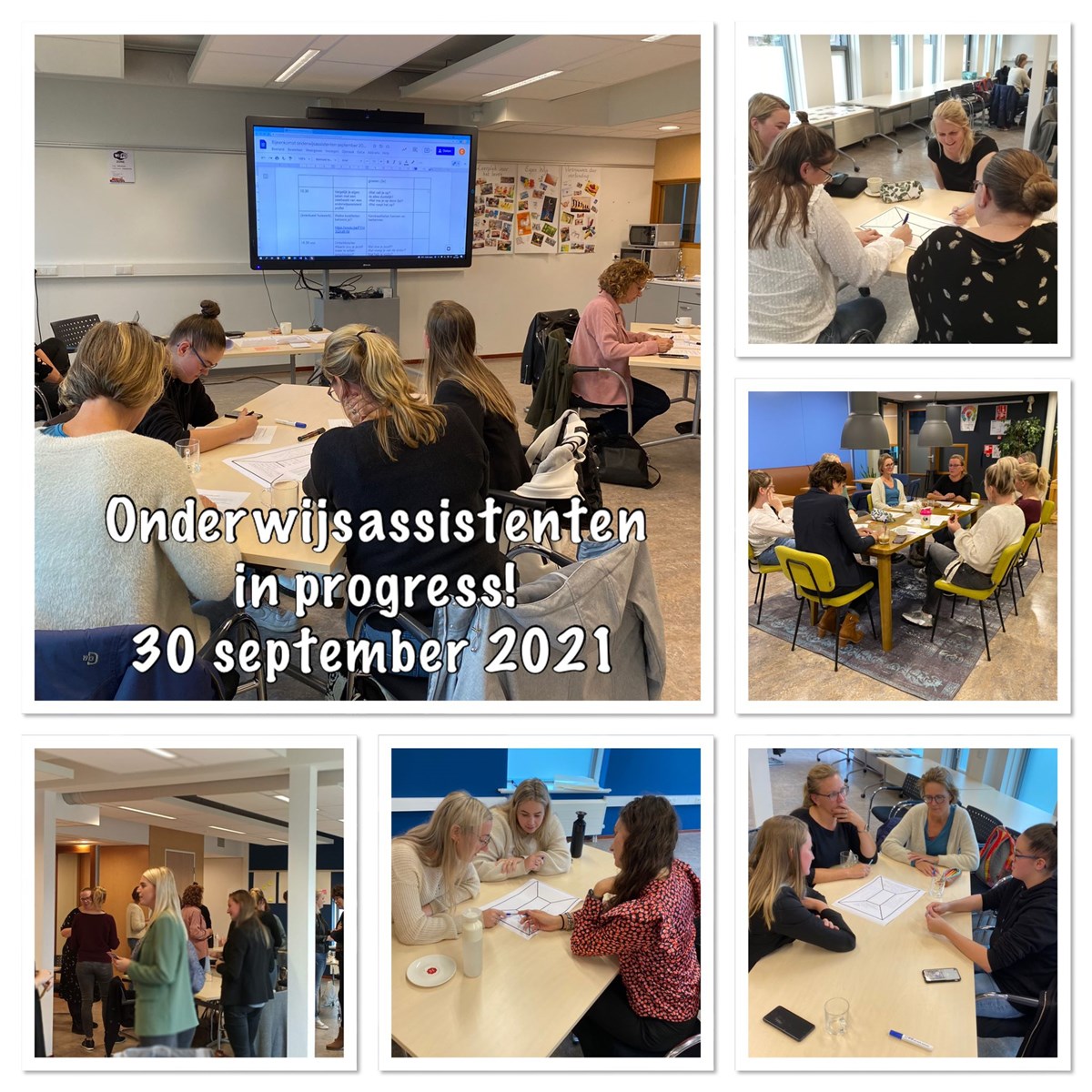 Onderwijsassistenten in ontwikkeling!