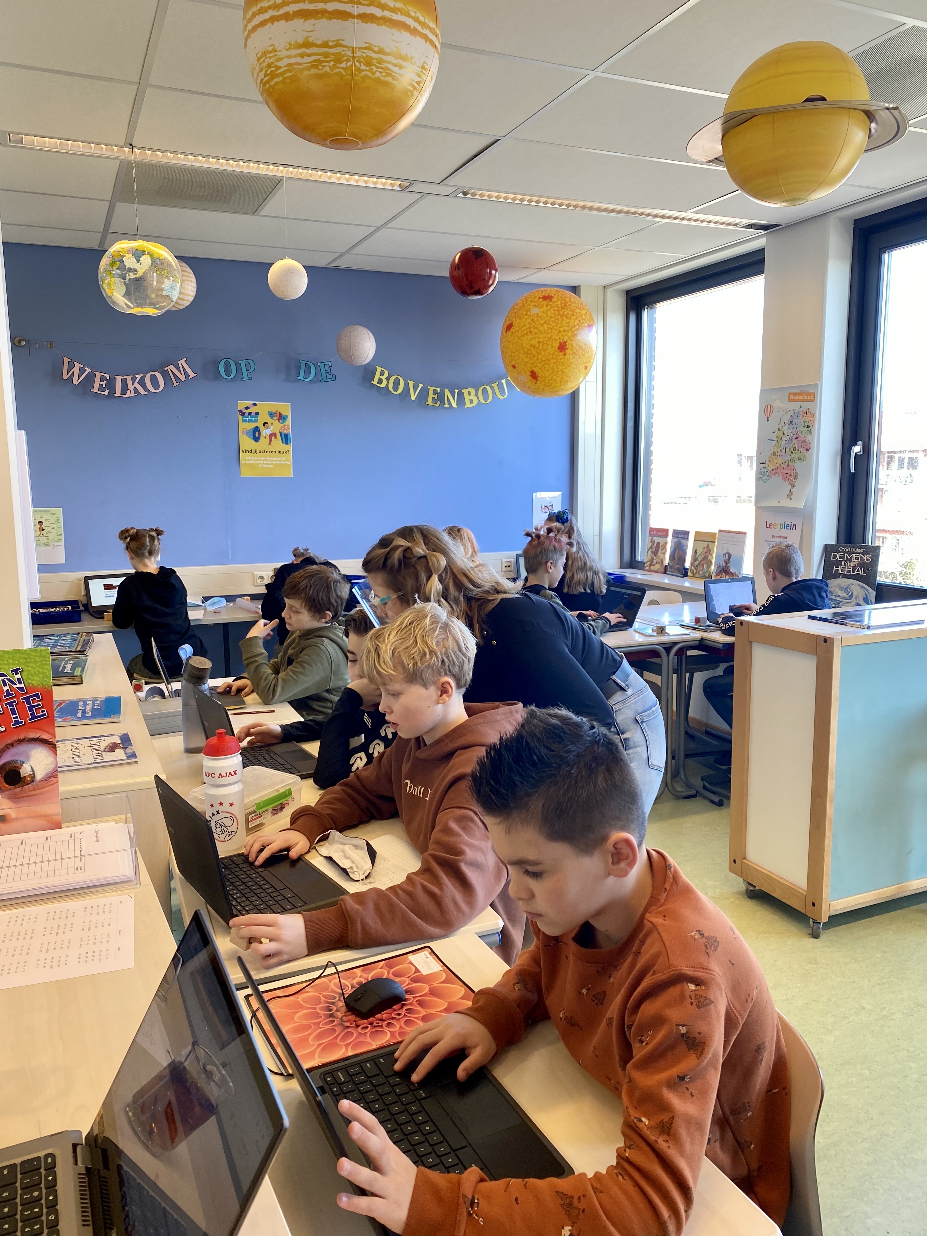 Samen werken aan een goede sfeer in de bovenbouw