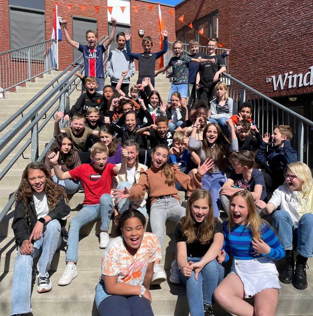 Trots op leerlingen leerjaar 8! 