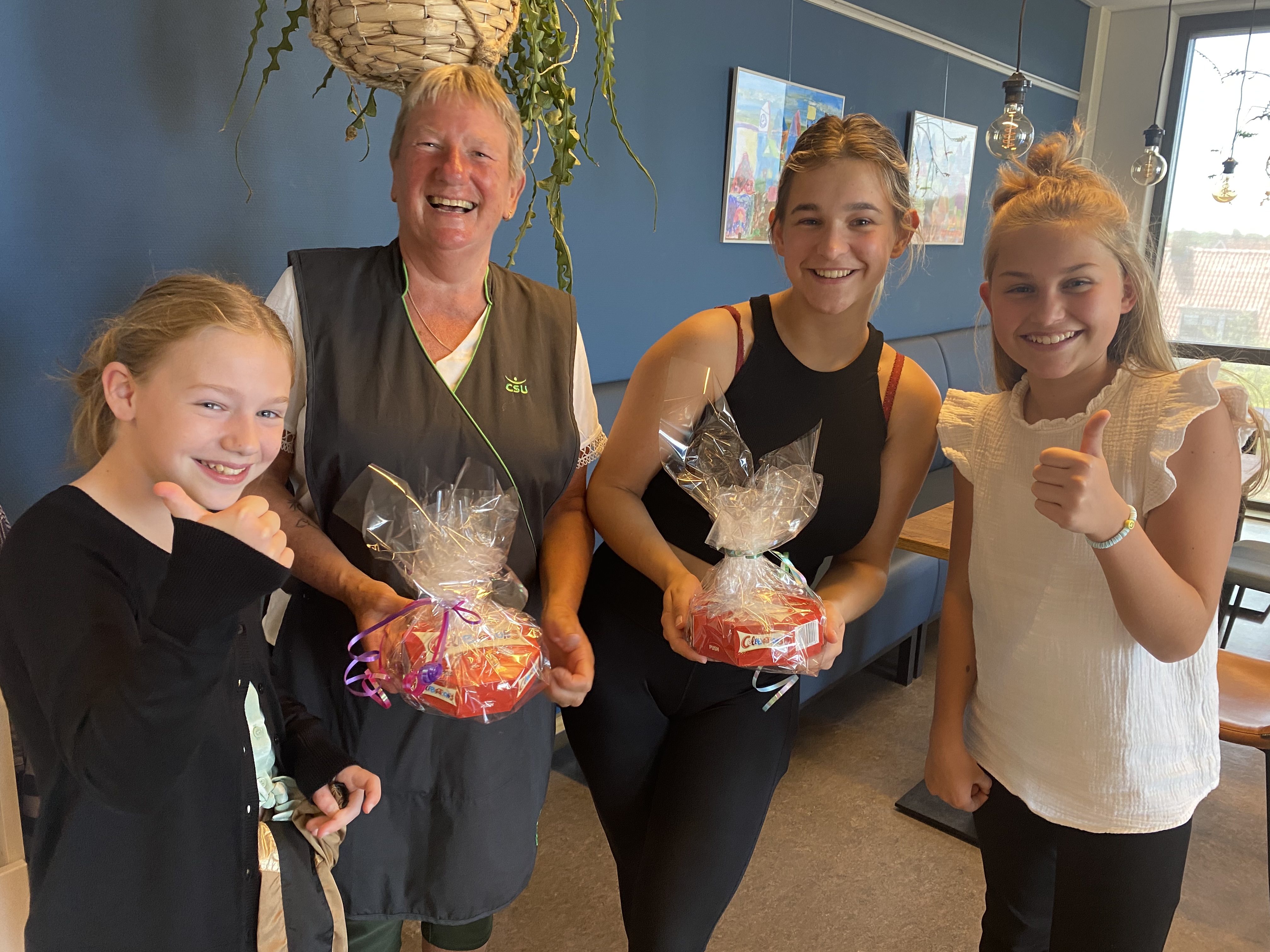 Schoonmakers in het zonnetje gezet