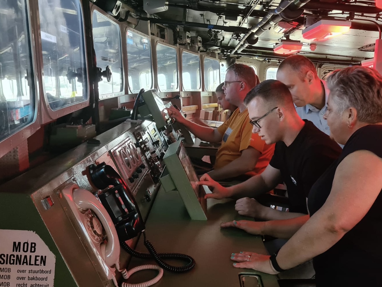 #TeamWindwijzer start bij het Marinemuseum 