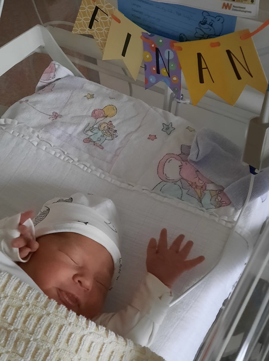 Geboortenieuws: Finan is geboren! 