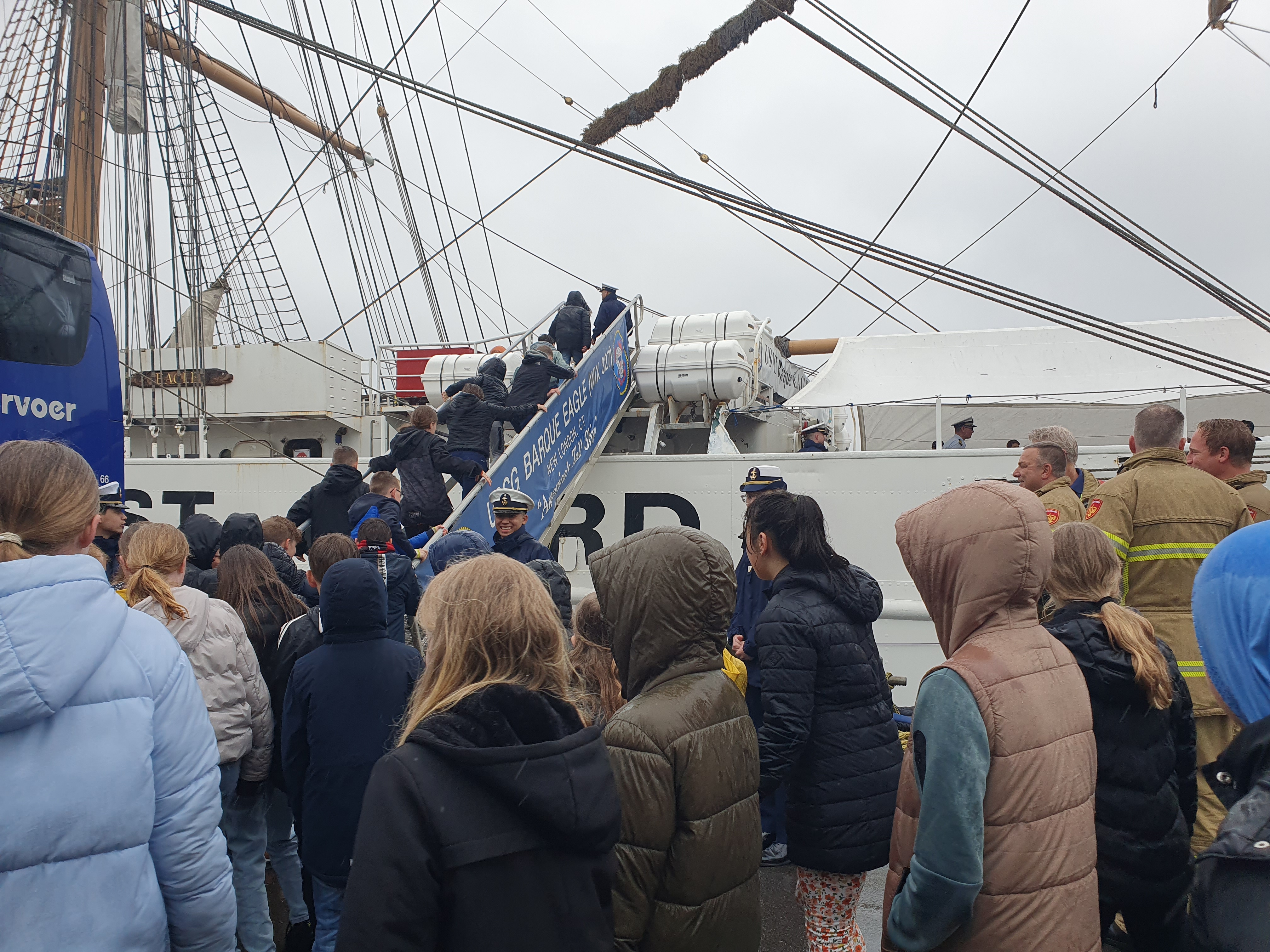 Sail in de bovenbouw: Een bezoek aan de USCGC Eagle!