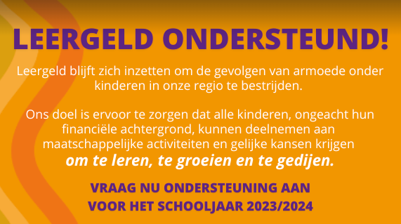 Heeft u een beperkt budget? Vraag ondersteuning aan!