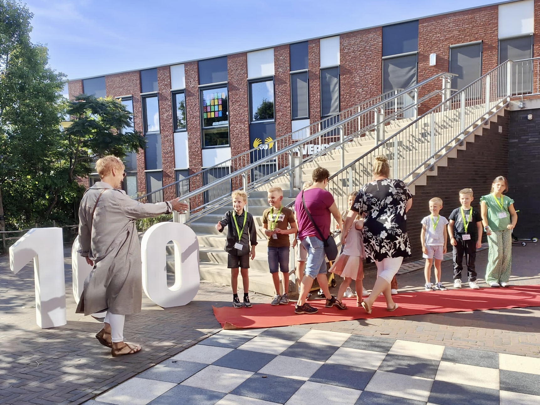 Leerlingen organiseren nieuwjaarsreceptie