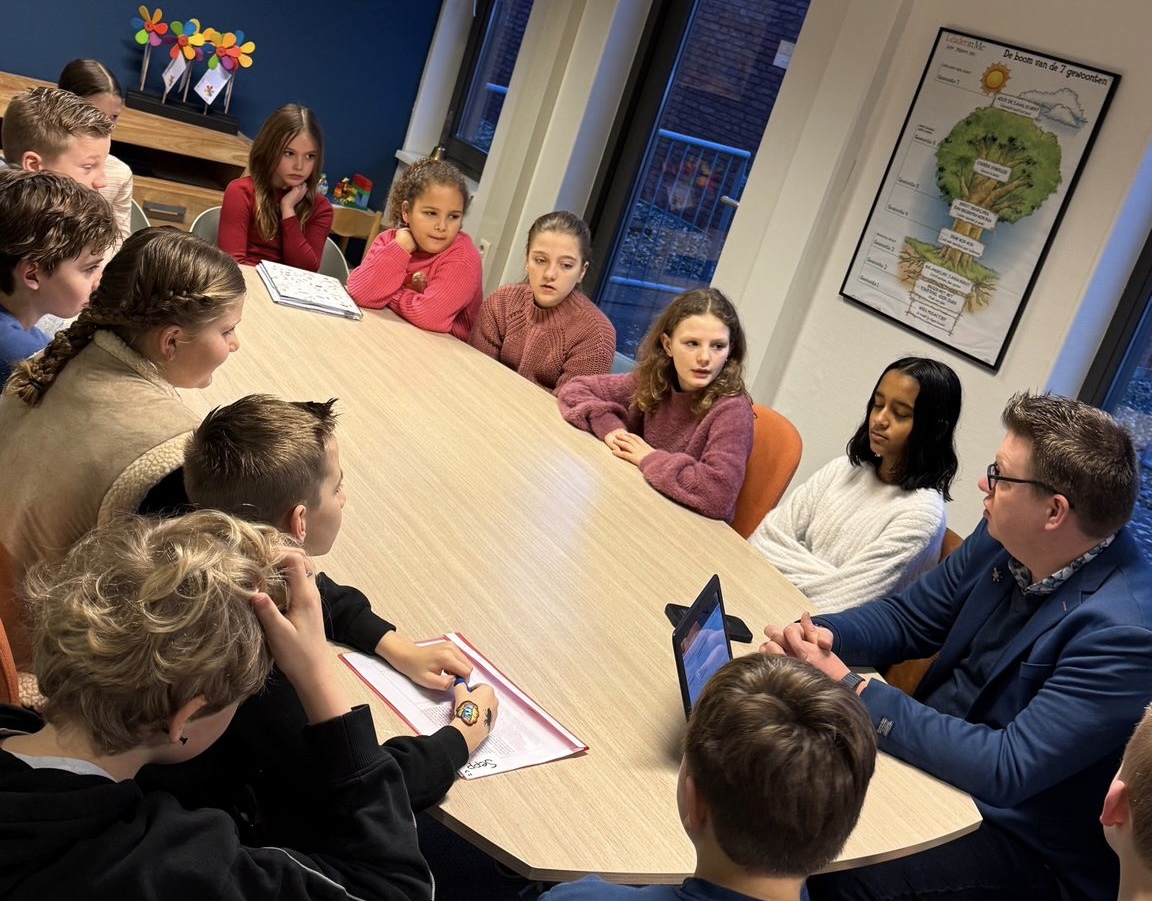 Leerlingen in actie voor een veilige schoolomgeving