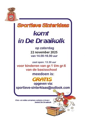flyer sportieve SinterKlaas