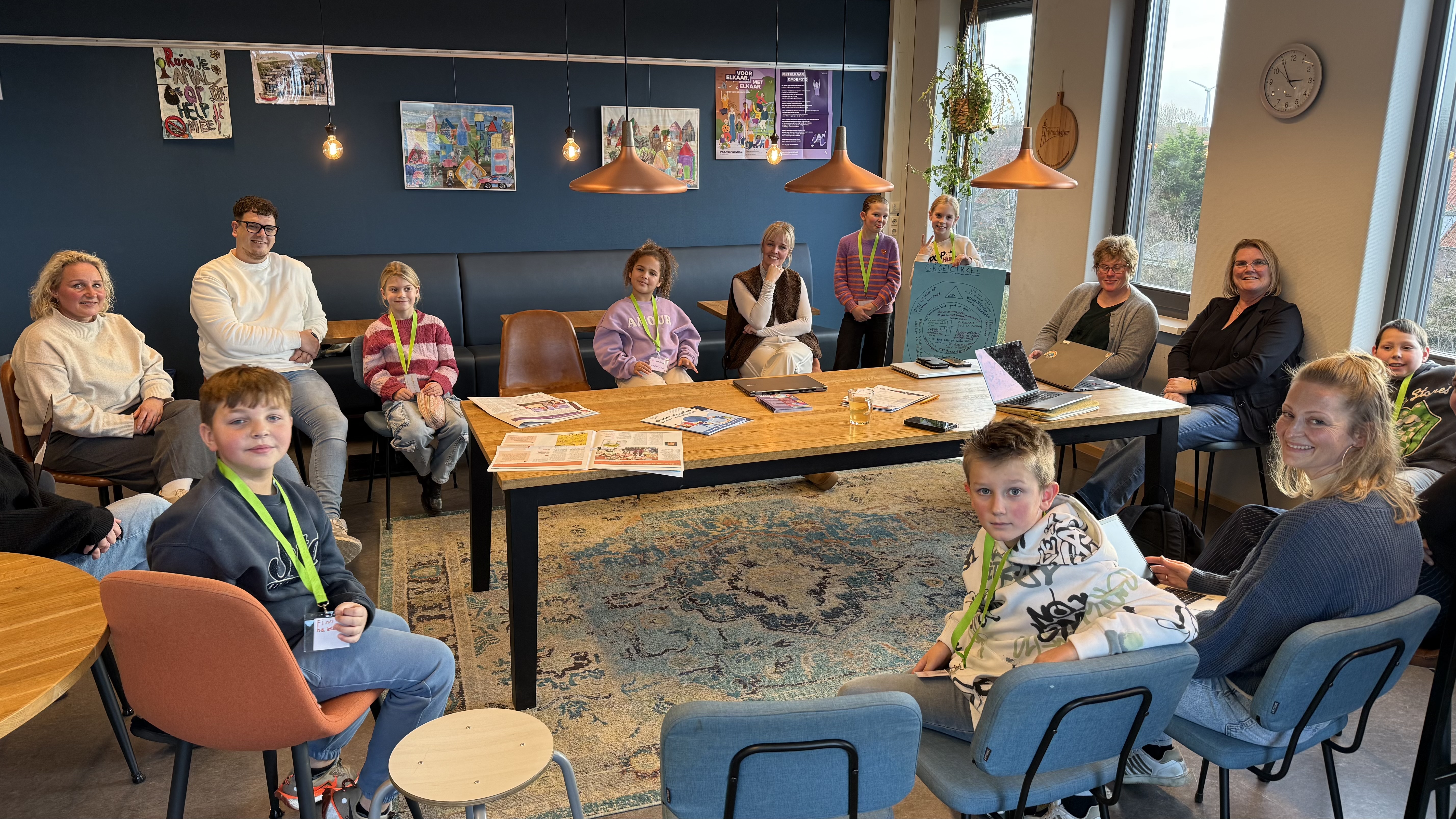 Leerlingpanel en MR hebben samen vergaderd