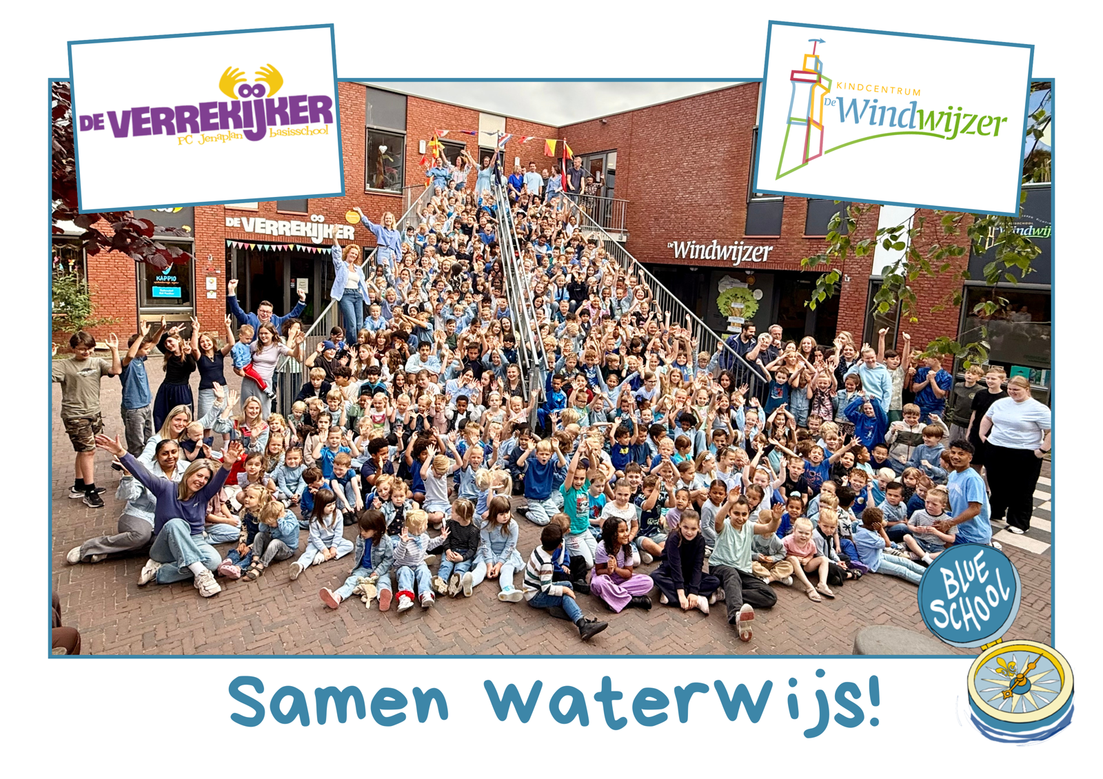 Windwijzer en Verrekijker samen Blueschool! 