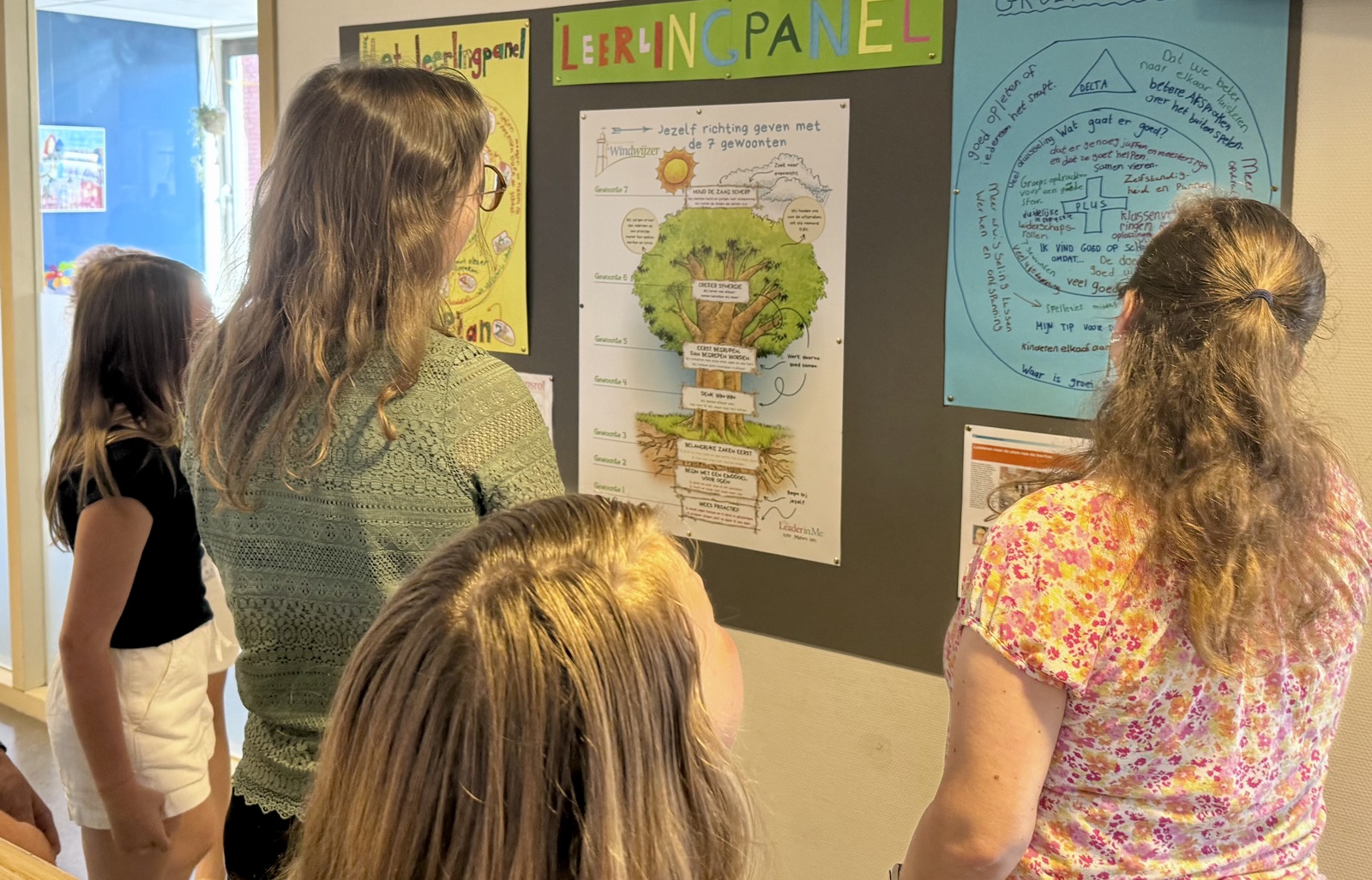 Basisschool Atlantis op bezoek bij het leerlingpanel
